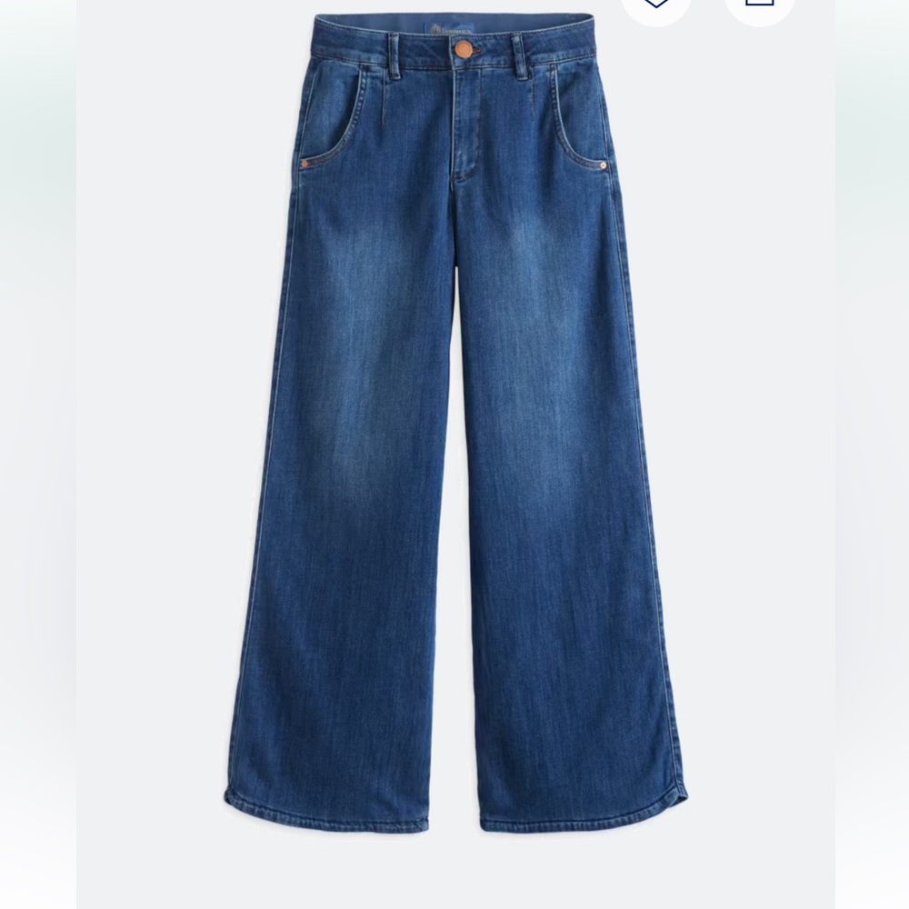 Democracy Ab Solution Skyrise Wide Leg Jeans. NWT. Size 12